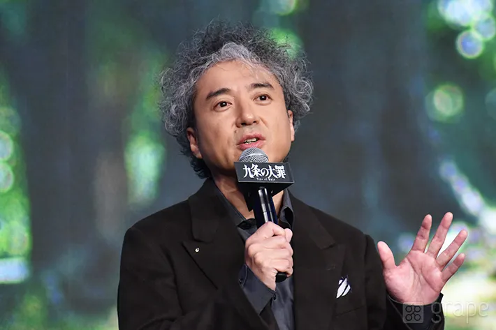 『九条の大罪』配信直前イベントに登壇したムロツヨシさん（撮影：grape芸能編集部）