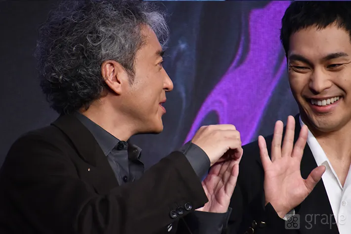 『九条の大罪』配信直前イベントに登壇したムロツヨシさん（撮影：grape芸能編集部）