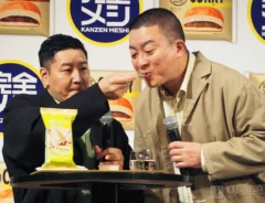 『完全メシ』のフルラインアップ戦略発表会および新商品試食会に出席した『チョコレートプラネット』（撮影：grape芸能編集部）