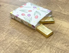 メモで作ったラッピングボックスの写真（撮影：grapeライフハック編集部）