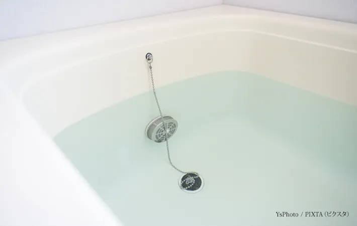 『明るいバスルーム』の写真