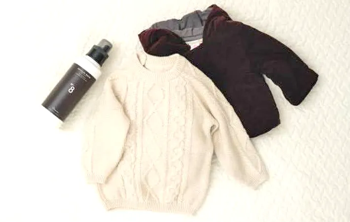 『ニットなどのおしゃれ着』の写真（撮影：Heulie）