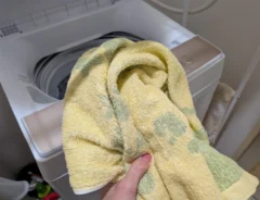 タオルの写真（撮影：grapeライフハック編集部）