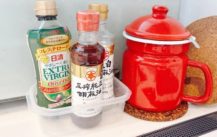 『古くなったタッパーの再利用』の写真（撮影：キジカク）