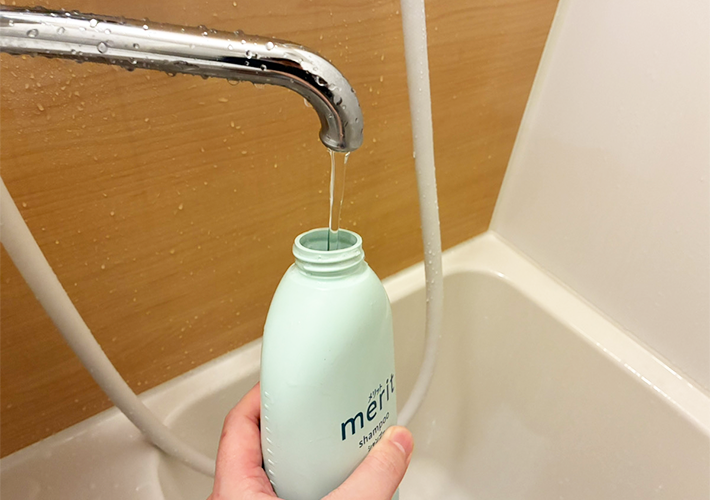 シャンプーの写真（撮影：grapeライフハック編集部）