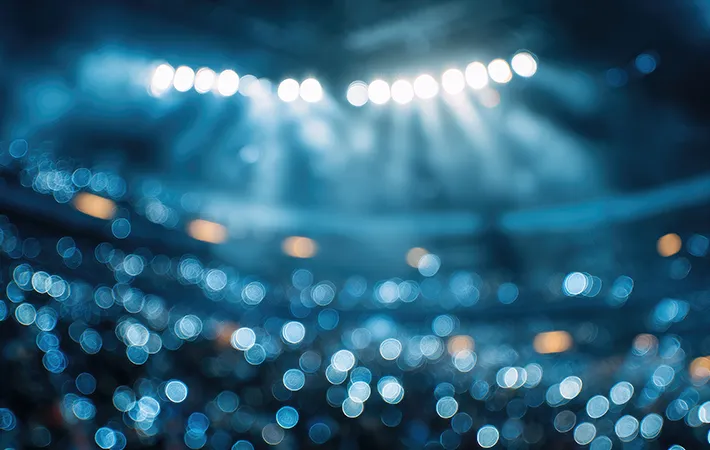 ライブ会場の写真