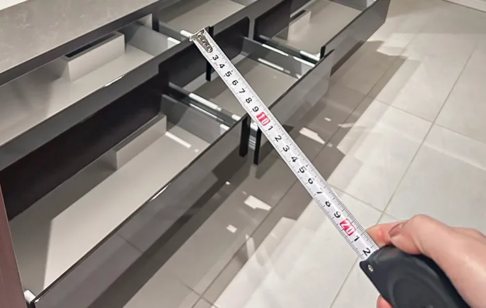 メジャーの写真（撮影：Classy Life）