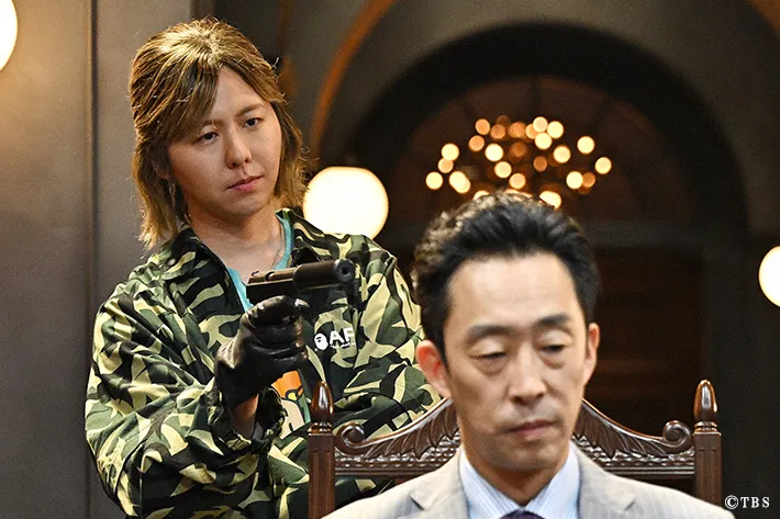 『リブート』に出演する北村有起哉さんと藤澤涼架さんが写る場面写真