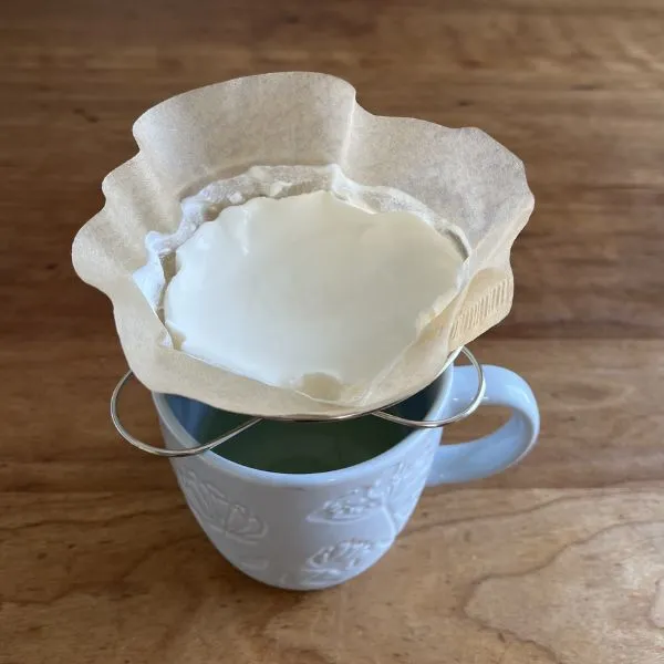 水切りヨーグルトの完成形（撮影：grapeフード編集部）