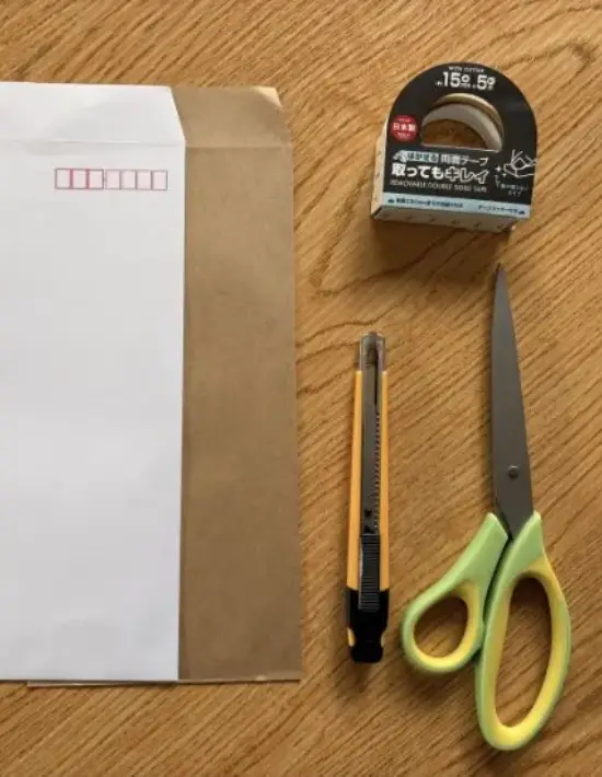 用意した道具（撮影：grapeライフハック編集部）