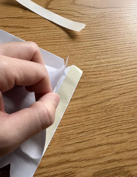 封をした完成形（撮影：grapeライフハック編集部）