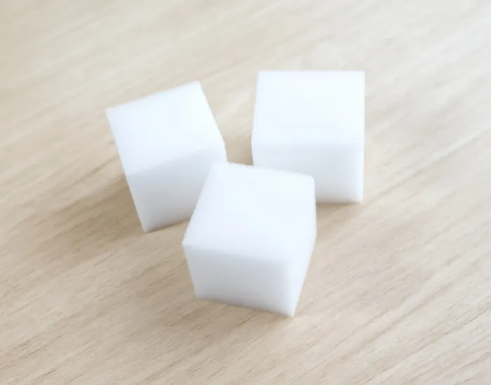 3つのメラミンスポンジ