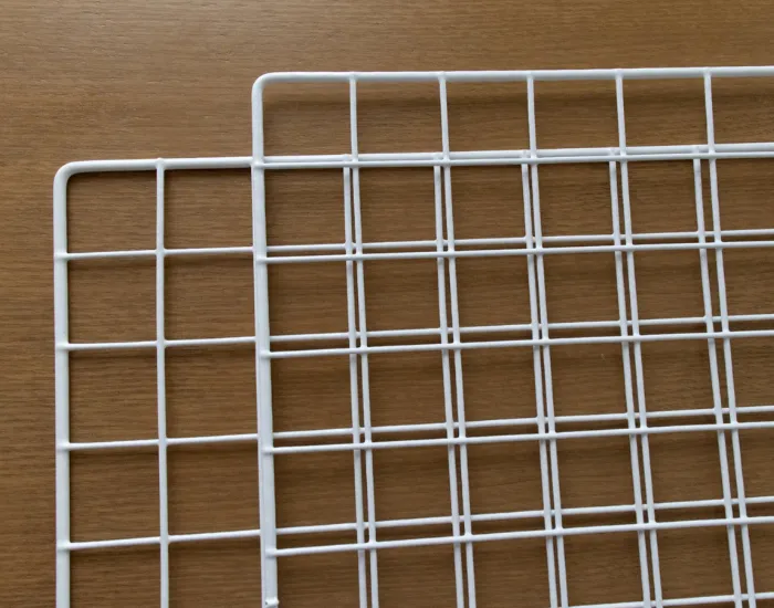 2枚のワイヤーネット