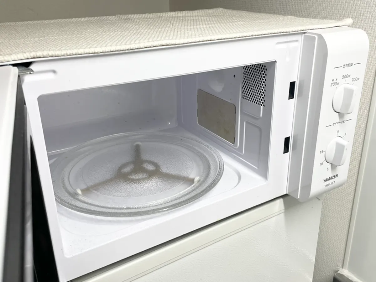 電子レンジの写真（撮影：grapeライフハック編集部）