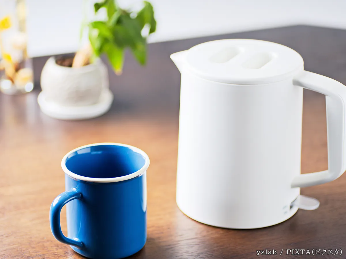 電気ケトルの写真