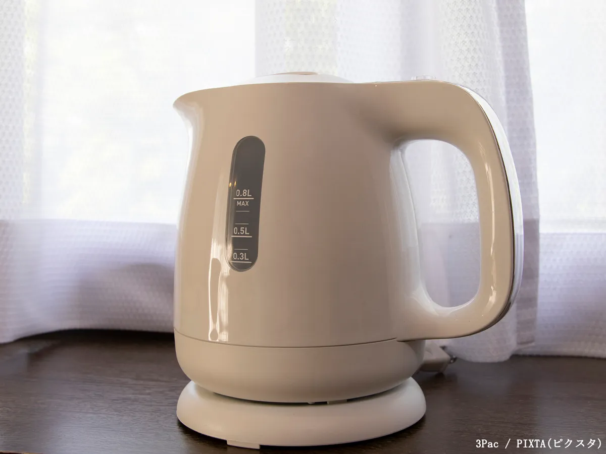 電気ケトルの写真