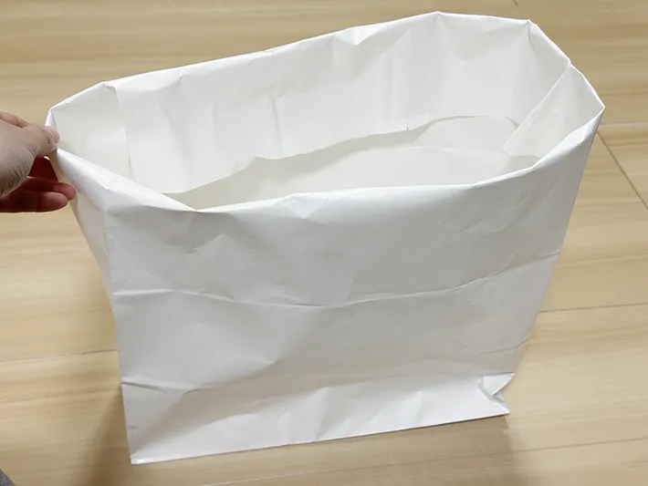 紙袋の画像（撮影：grapeライフハック編集部）