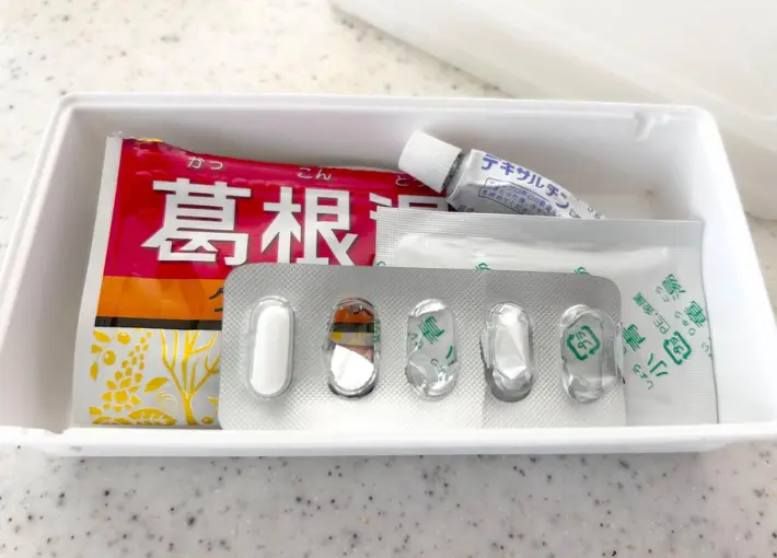 薬を入れた画像（撮影：エニママ）