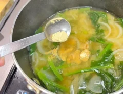 味噌汁の写真（撮影：キジカク）