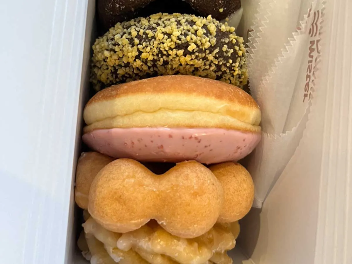 『ミスタードーナツ』の商品の写真（撮影：grapeフード編集部）