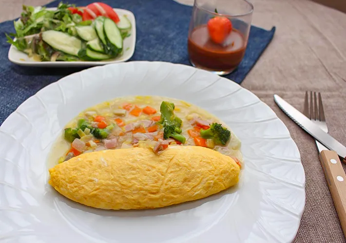 『アスパラガスのフラン』の写真