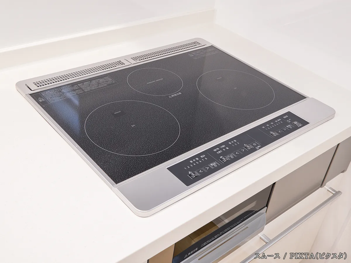 IHクッキングヒーターの写真