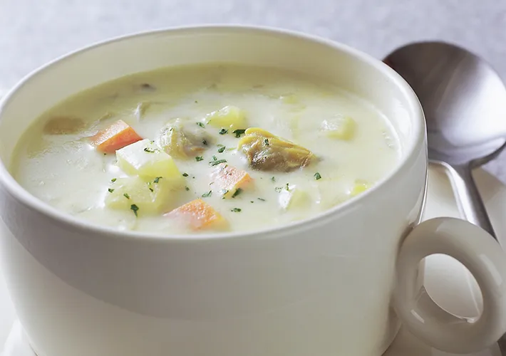 『あさりのクラムチャウダー』の写真