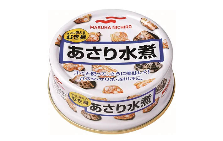 『あさり水煮缶（65g）』の写真