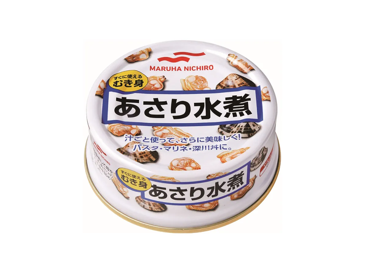 『あさり水煮缶（65g）』の写真