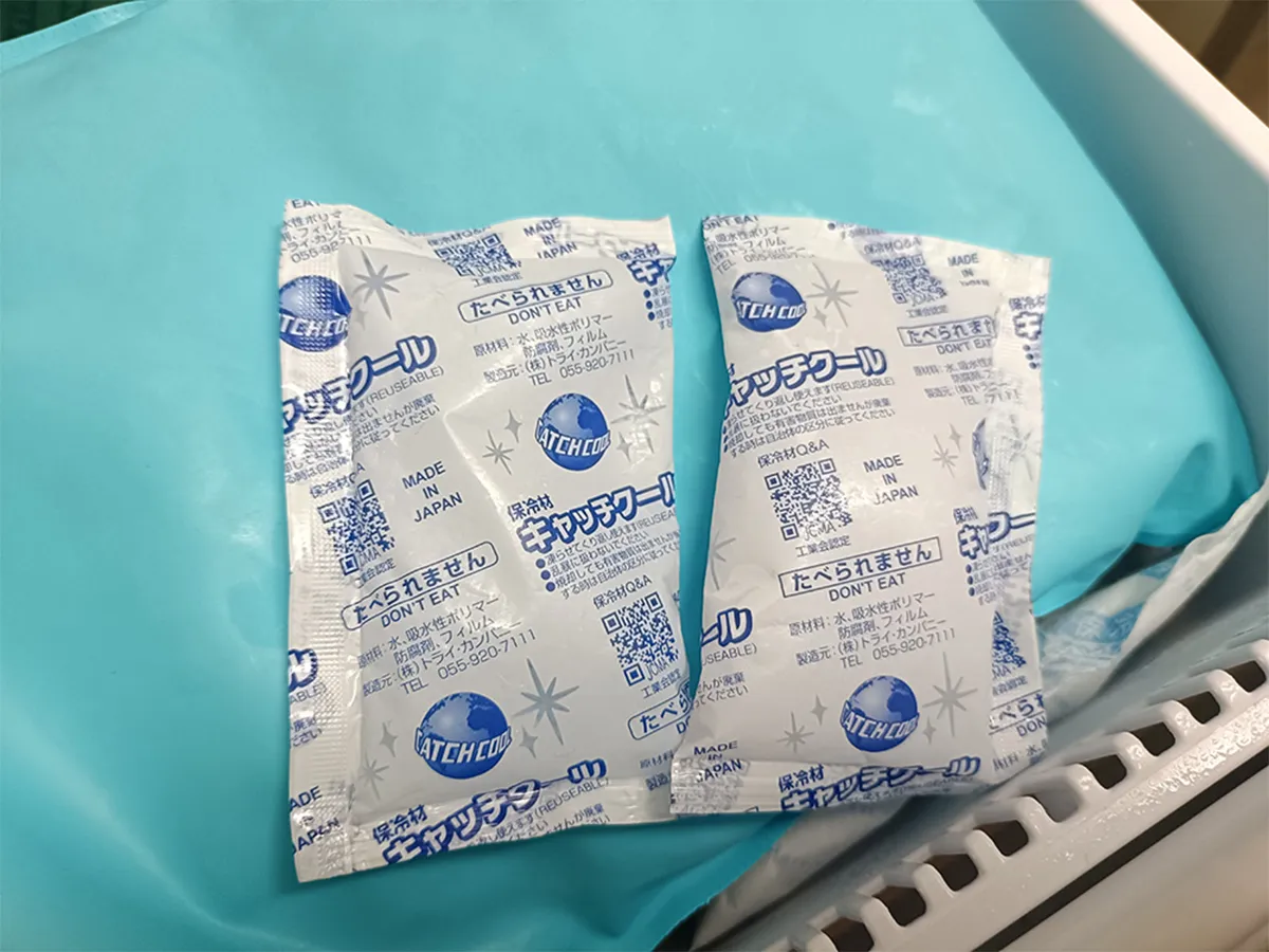 保冷剤の写真(撮影:DCP)