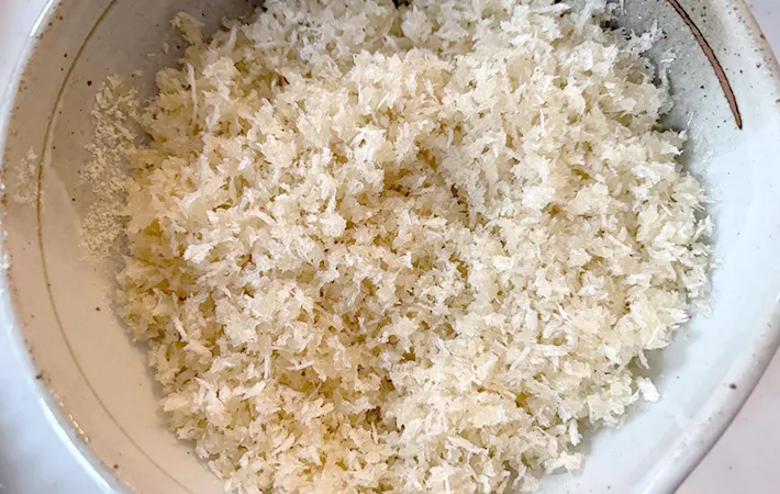 こんがりきつね色になった画像（撮影：エニママ）