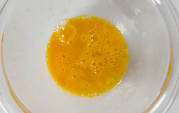 溶き卵の画像（撮影：エニママ）