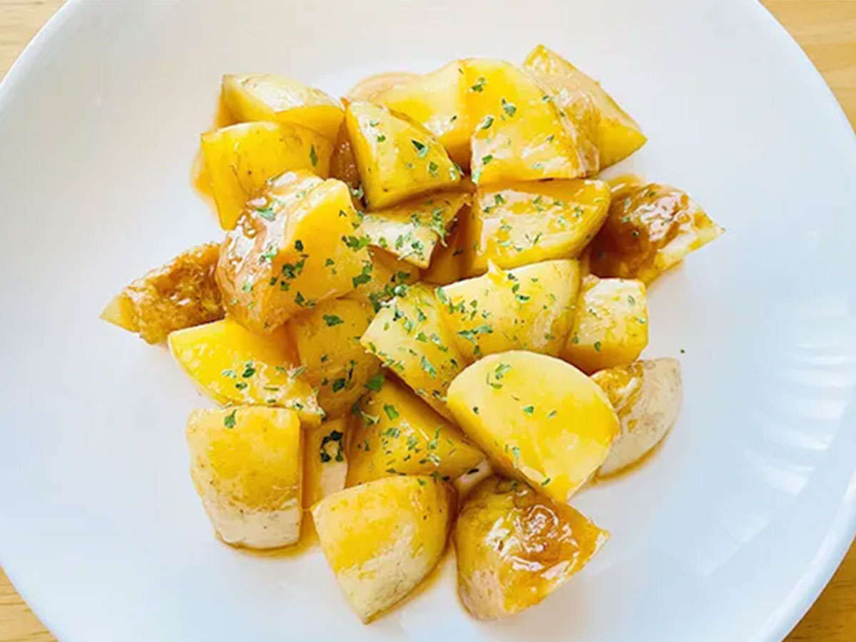 ジャガイモ料理の写真（撮影：エニママ）