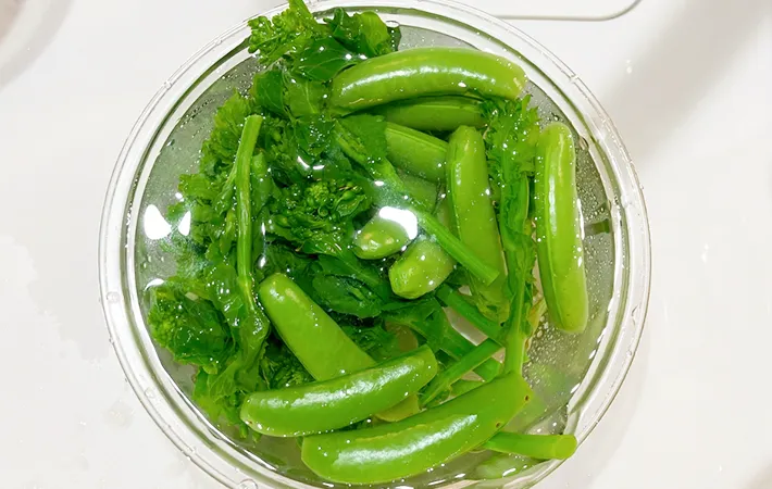 冷水にとった画像（撮影：エニママ）