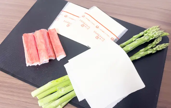 材料の画像（撮影：エニママ）