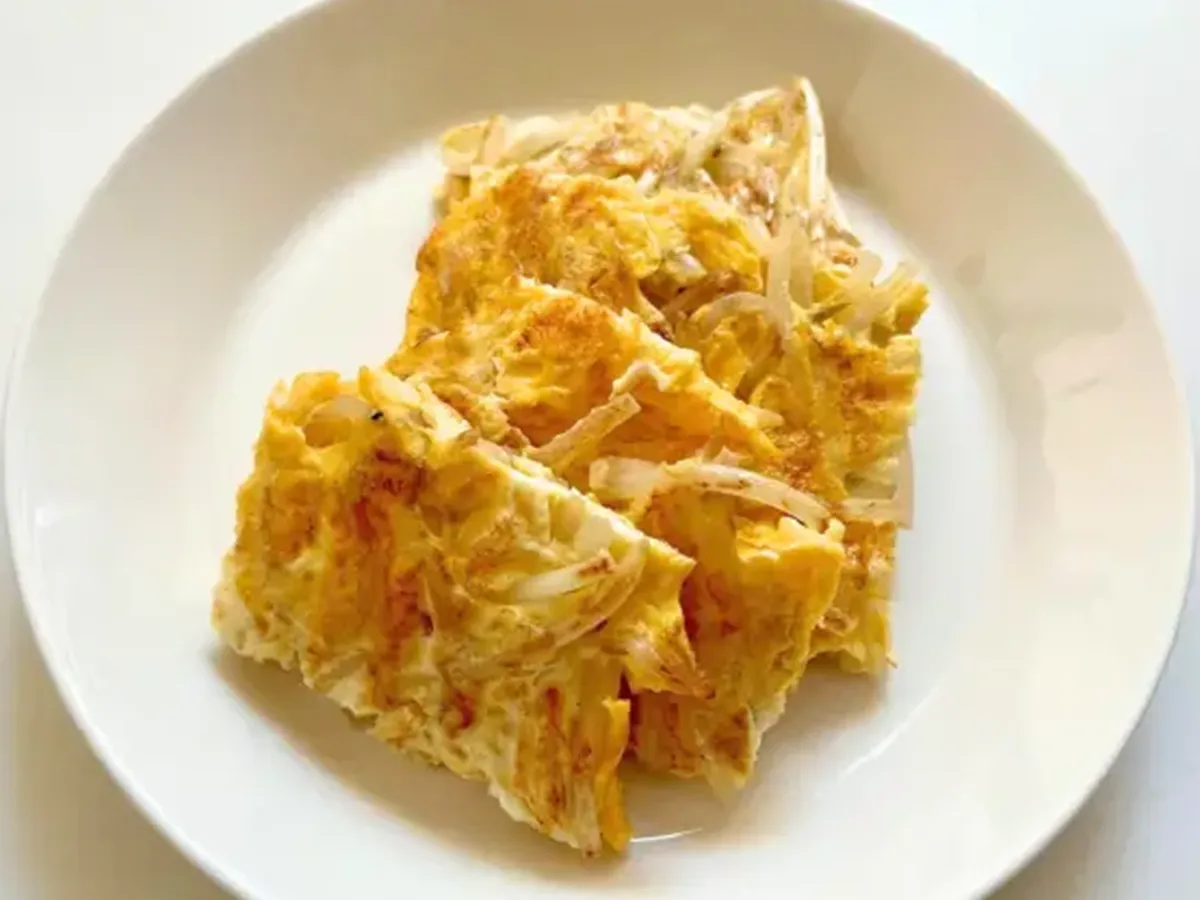 モヤシ入り玉子焼きの写真（撮影：エニママ）