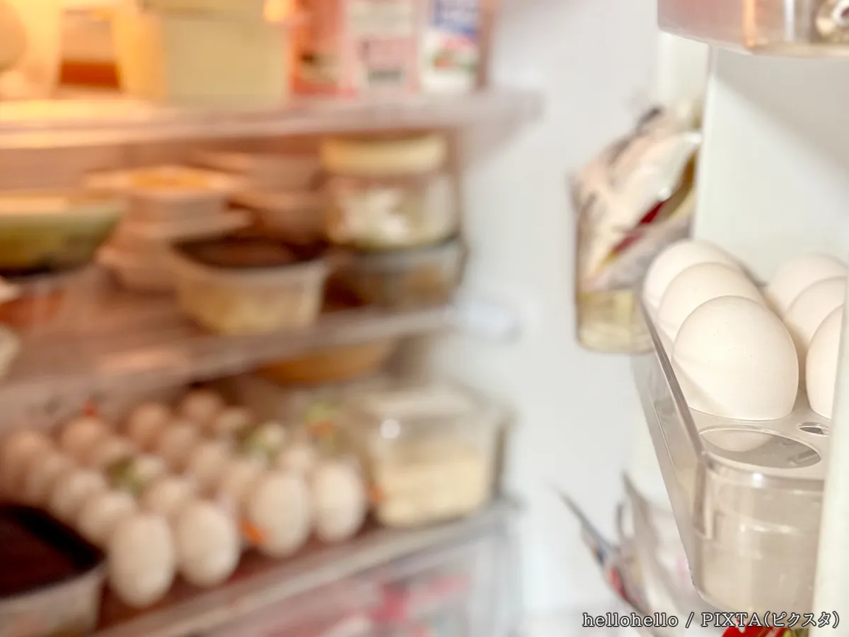冷蔵庫の中の写真