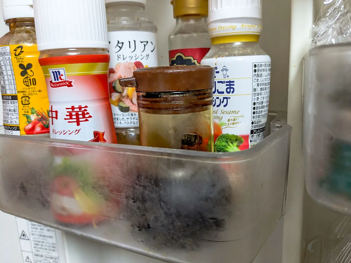 冷蔵庫の醤油の写真(撮影:grape編集部)