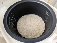 米の写真（撮影：grapeフード編集部）