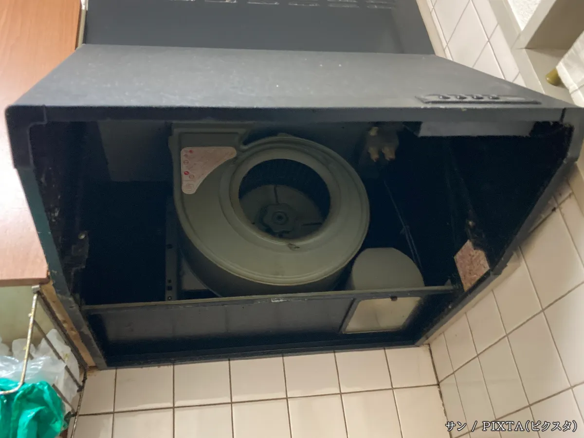 レンジフードの写真