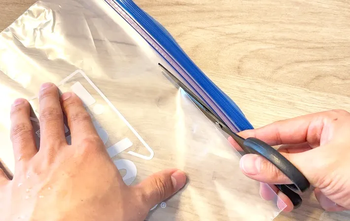 『ジッパーつき保存袋の活用法』の写真（撮影：キジカク）