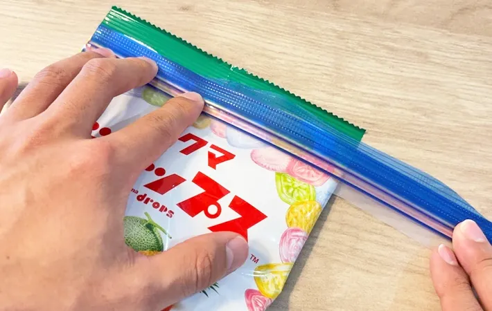『ジッパーつき保存袋の活用法』の写真（撮影：キジカク）