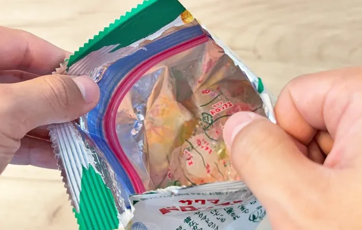 『ジッパーつき保存袋の活用法』の写真（撮影：キジカク）