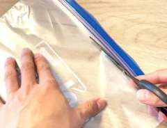 ジッパー袋の写真（撮影：キジカク）