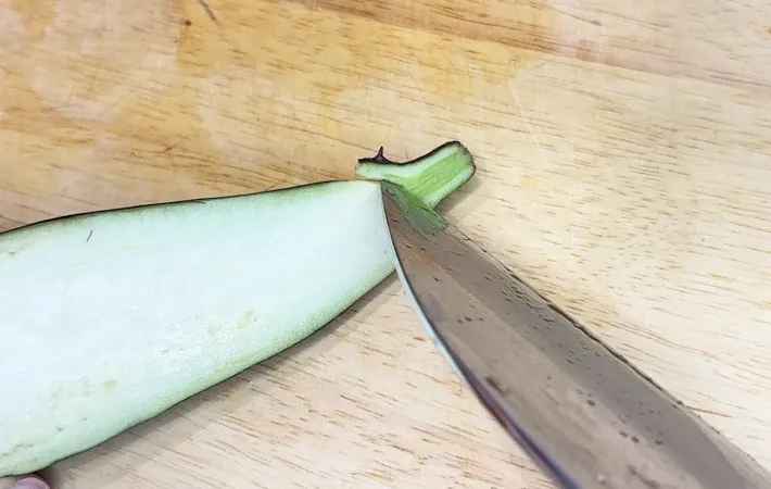 『ナスのヘタの取り方』の写真（撮影：キジカク）