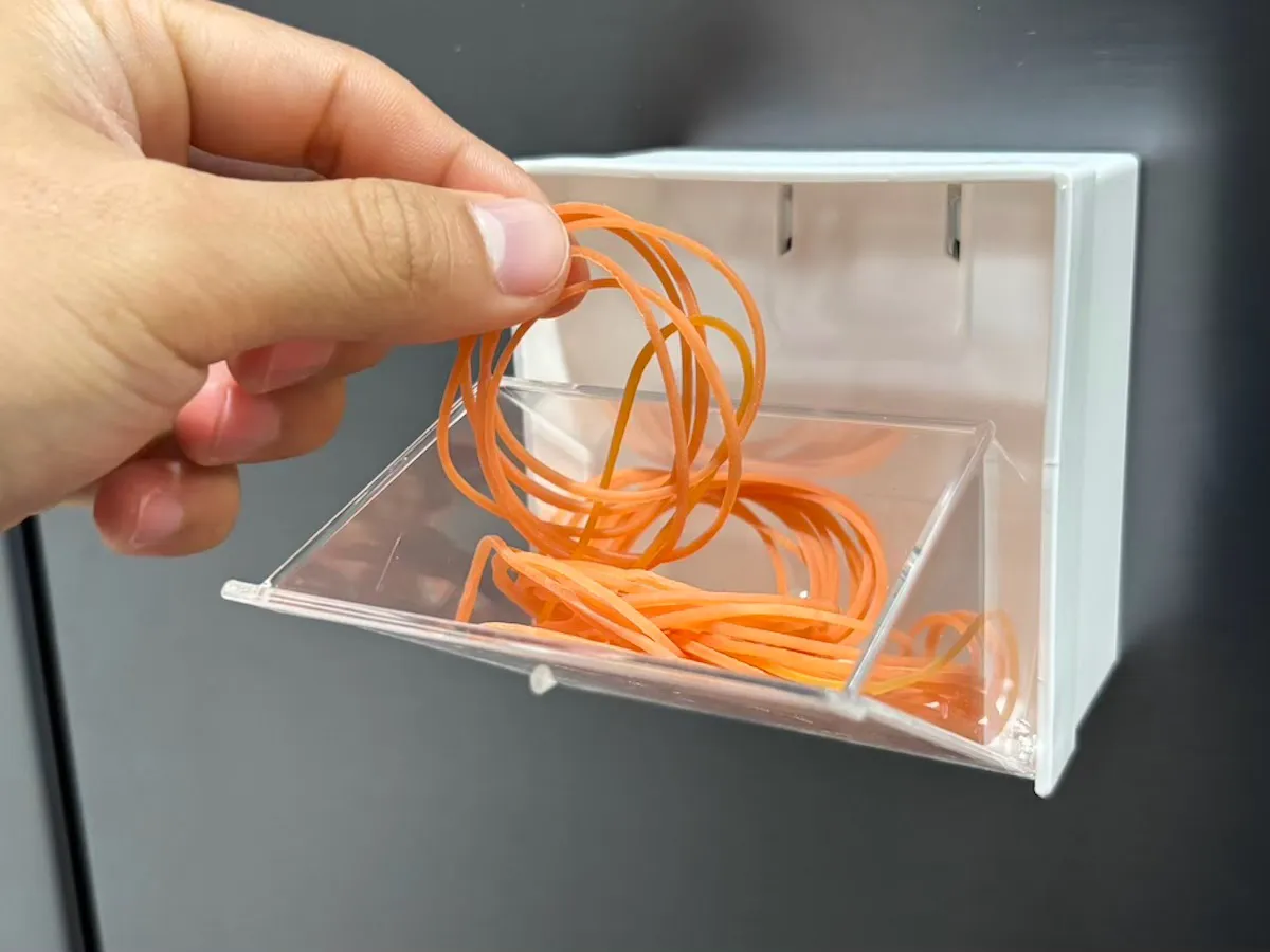 輪ゴムの写真（撮影：キジカク）