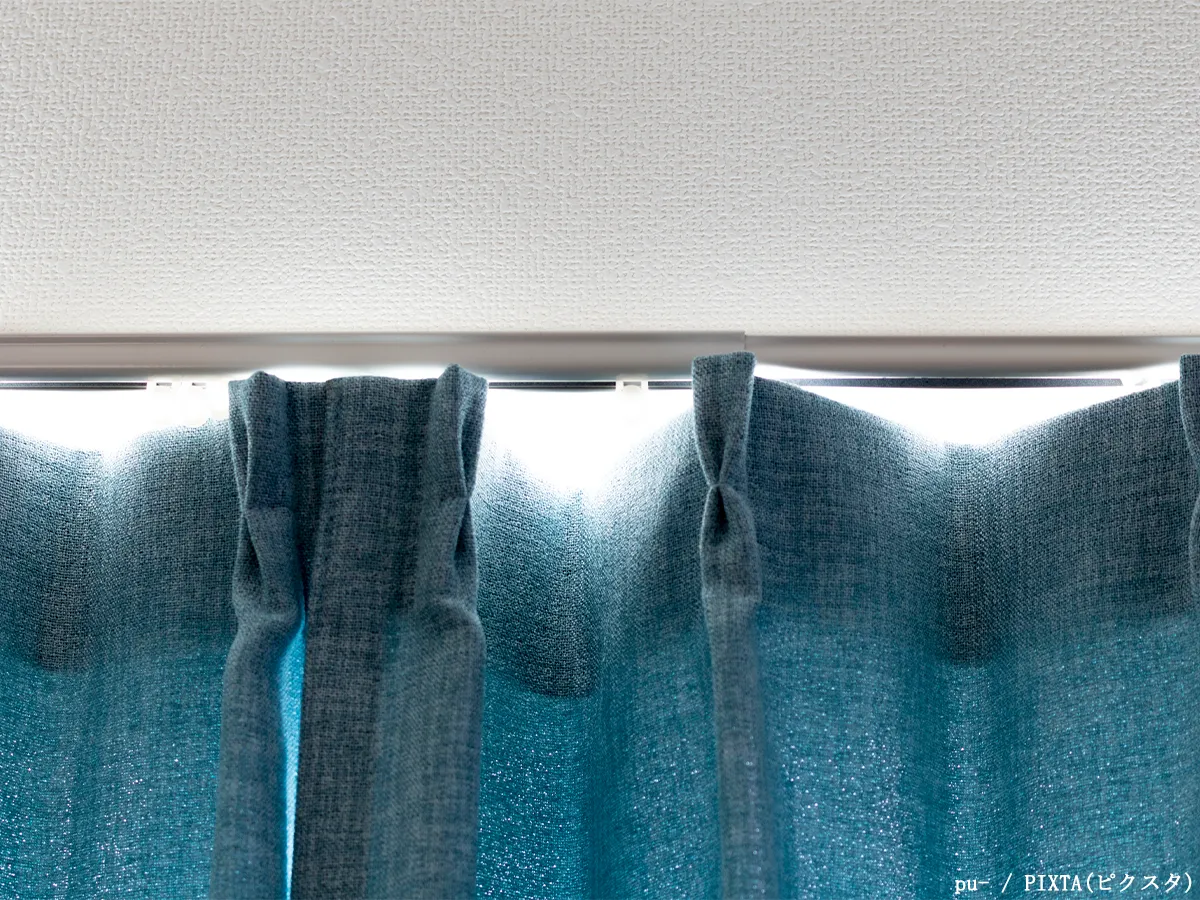 カーテンの写真