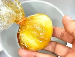 味玉を作る写真（撮影：キジカク）