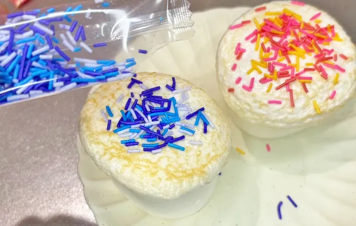 『きのこマシュマロ』を作る写真（撮影：キジカク）