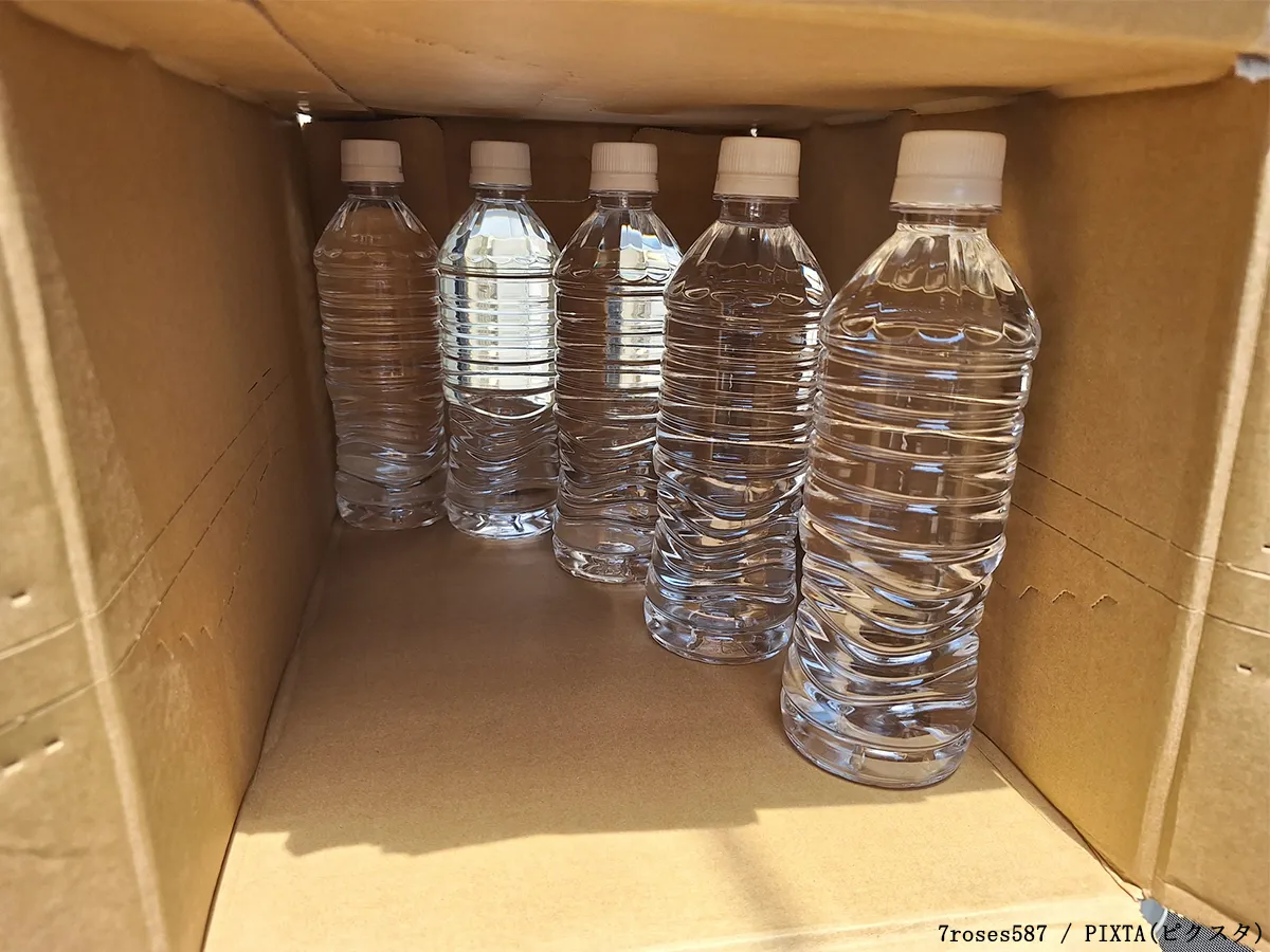 防災グッズの写真